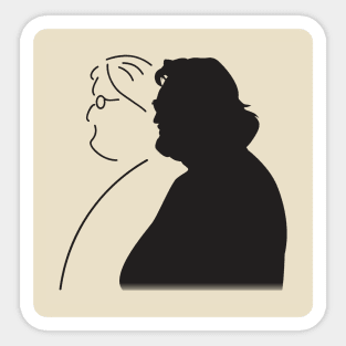 Gaben Hitchcock Presents Sticker